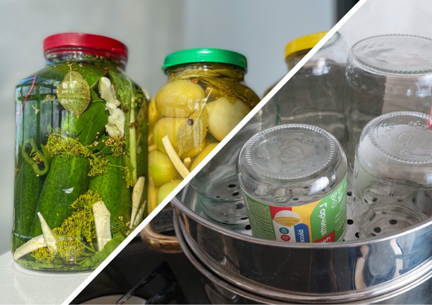 Як правильно стерилізувати банки для заготівель на зиму