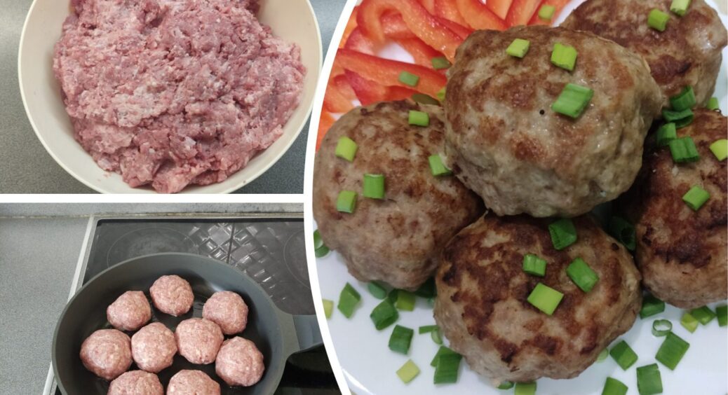 Котлети не сухі й не тонкі: 1 секретна добавка до фаршу для “пишності” – ніякої манки та хліба 