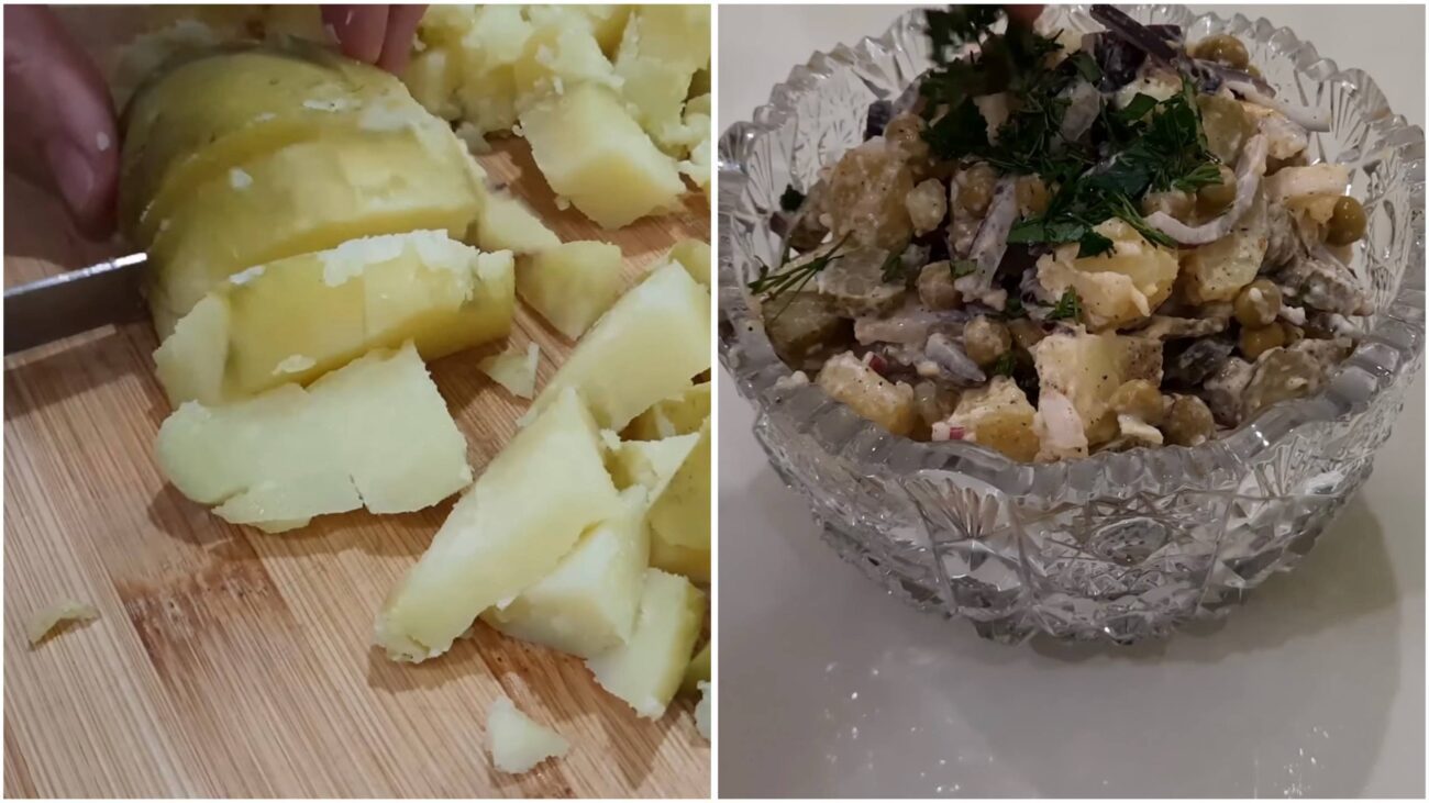 Кулінари поділилися простим рецептом теплого салату з м'ясом та картоплею