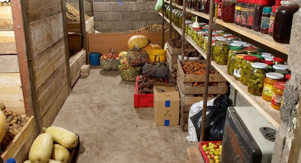 Просто кидаю 1 мішок у кут погреба – і вологість зникає: стіни сухі, урожай лежить без гнилі і плісняви 