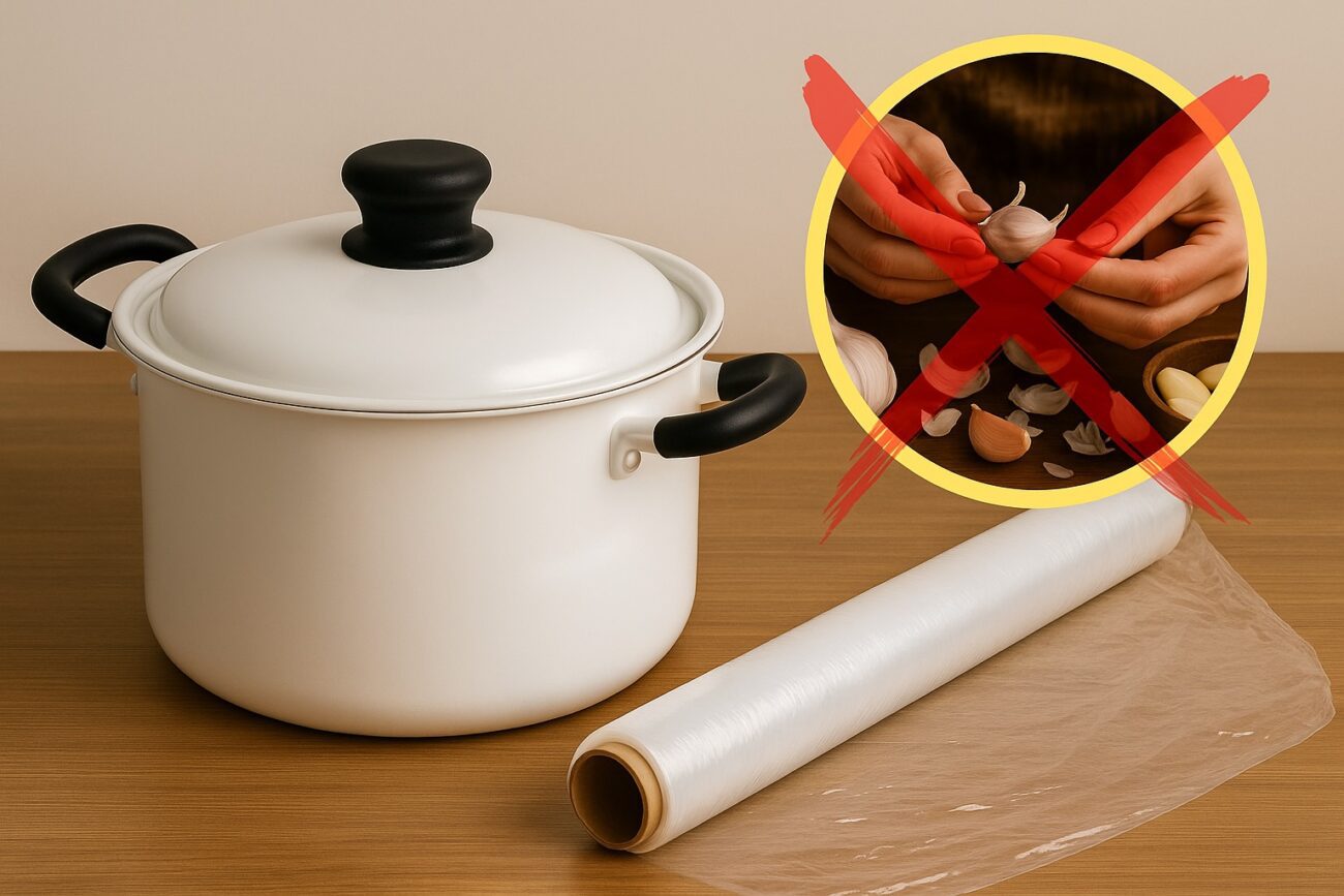 Господині поділилися швидким способом чищення часнику