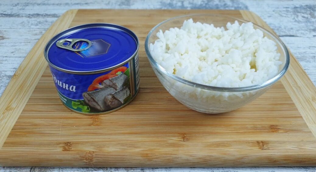1 стакан рису і 2 банки сардин: кращого смаколика ще не придумали – добра ситна вечеря на холодну осінь 
