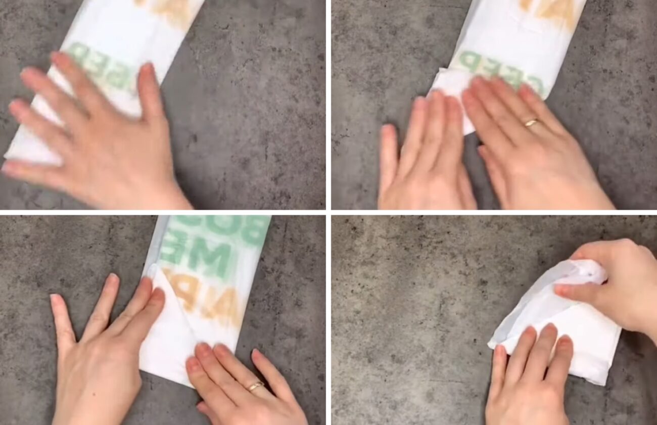 Господині розповіли, як красиво розкласти пакет з пакетами на кухні 