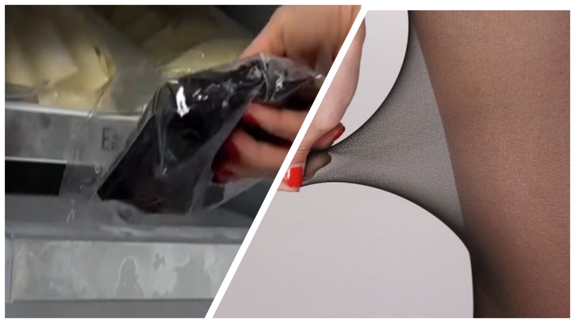 Жінки розповіли, навіщо класти в морозилку капронові колготки 