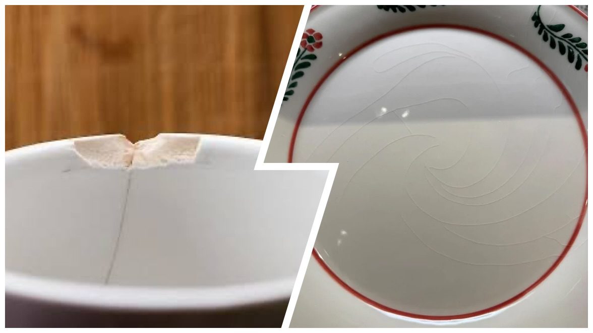 Господині розповіли, чому категорично не можна їсти із тріснутого посуду 