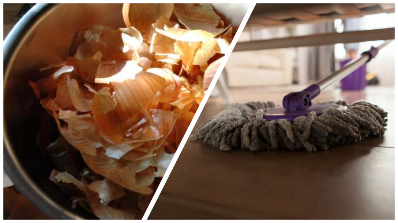 Господині розповіли, навіщо мити підлогу відваром цибулиння 