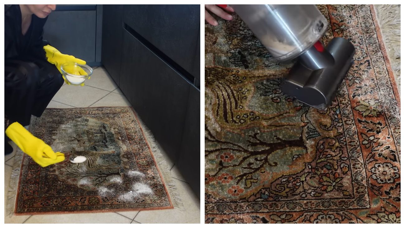 Експерти порадили домашній засіб для чищення килимів