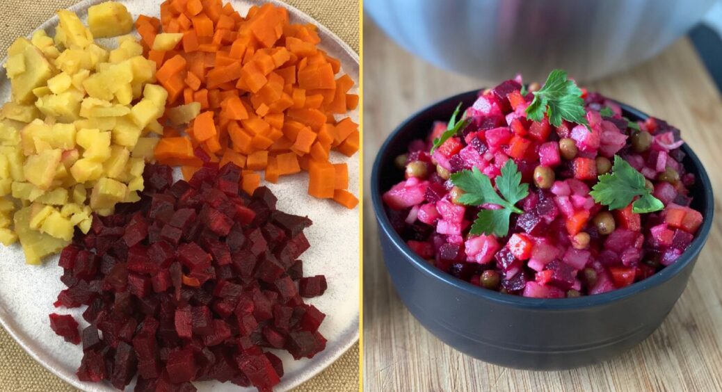 У вінегрет не додаю ні горошок, ні цибулю – 1 інгредієнт робить смак яскравішим у 3 рази: оновлений рецепт 