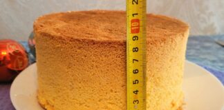 Чому бісквіт не пропікається та що з цим робити