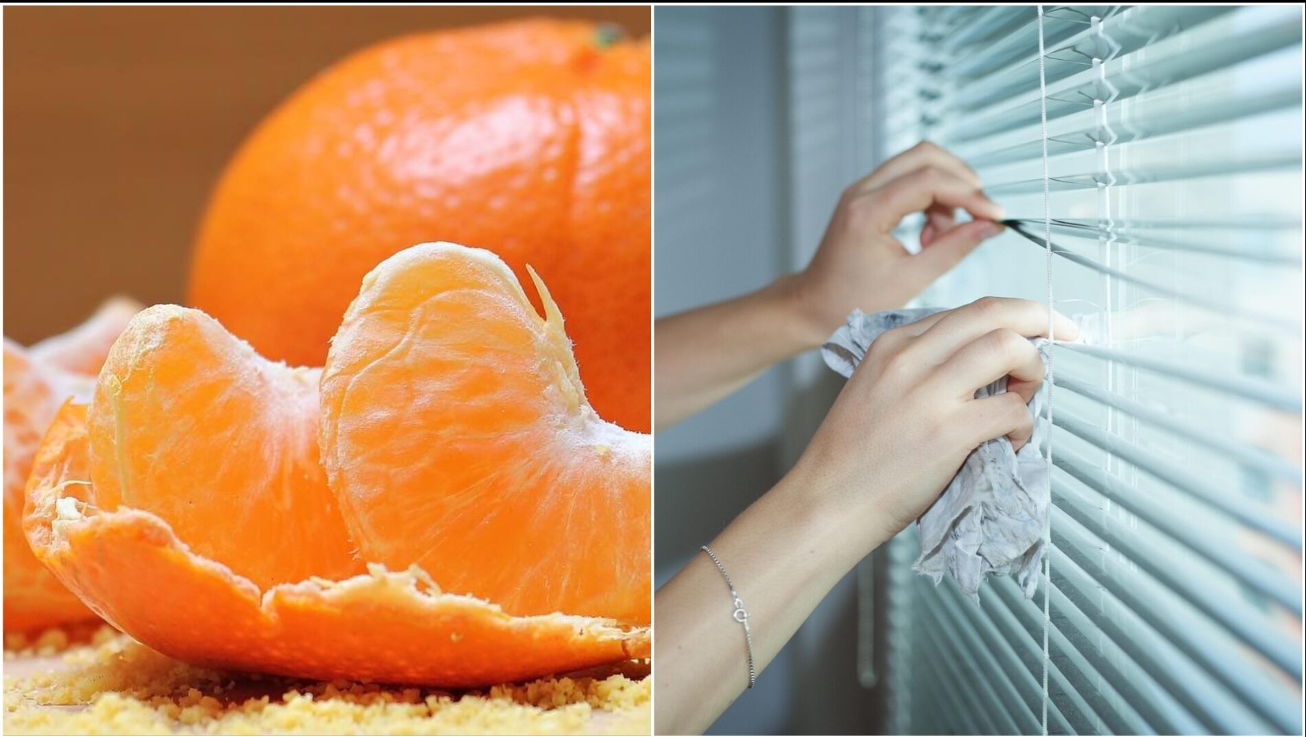 Господині поділилися рецептом засобу для прибирання зі шкірок мандаринів