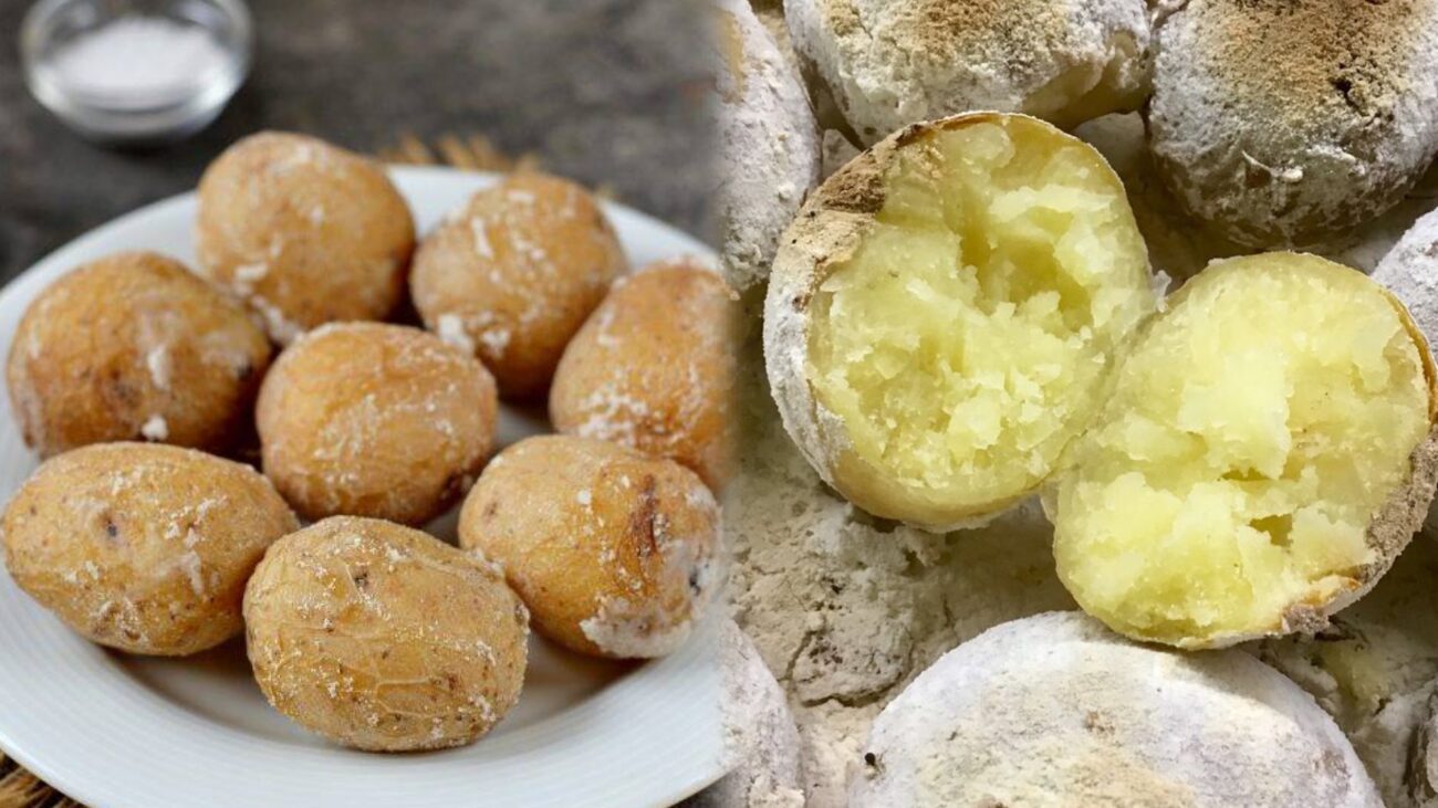 Господині розповіли, навіть натирати картоплю в мундирах сіллю перед запіканням 