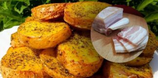 Як приготувати смачну картоплю із салом