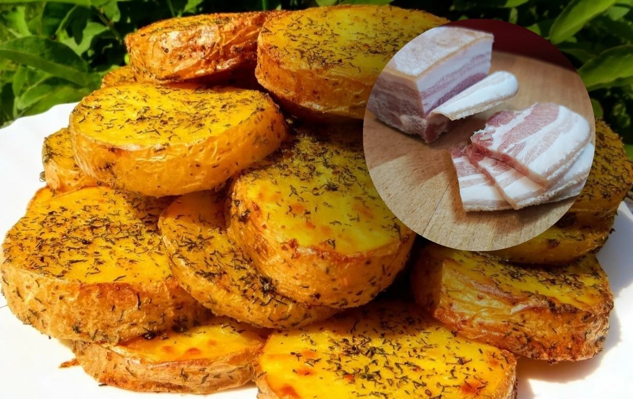 Як приготувати смачну картоплю із салом