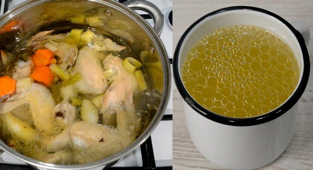 Додаю у курячий бульйон цей 1 інгредієнт – і він перетворюється на шедевр: не старий “радянський” суп 
