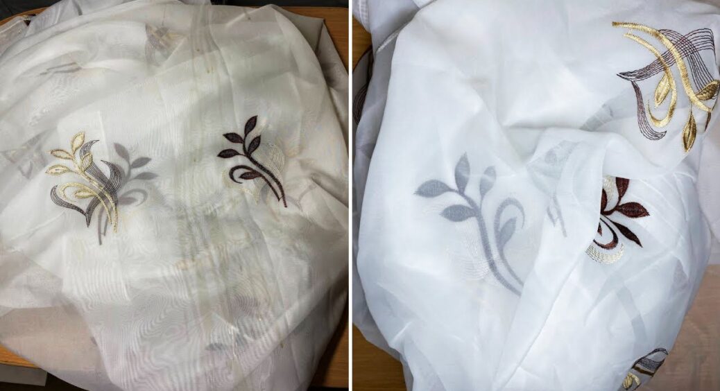 Всього 2 ложки в таз – і тюль просто не впізнати: навіть посіріла та пожовкла тканина стала білішою за сніг 