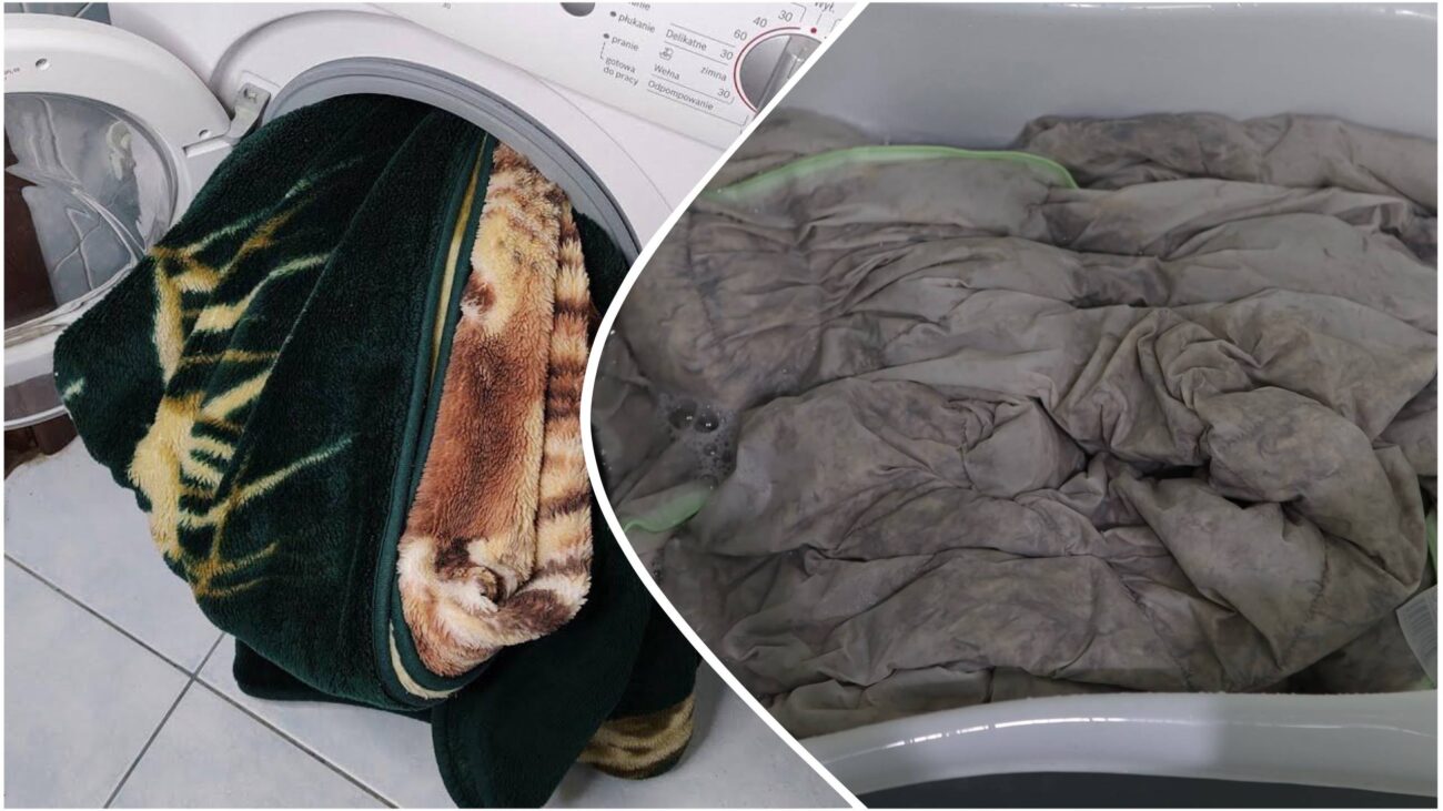 Господині розповіли, як почистити пухову ковдру, якщо вона не влазить у пралку