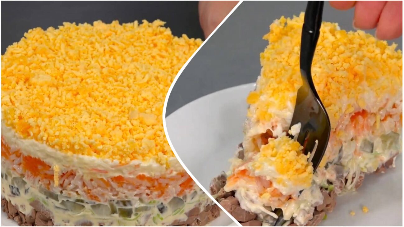 Кулінари поділилися рецептом салату з курячої печінки, огірків та цікавого соусу