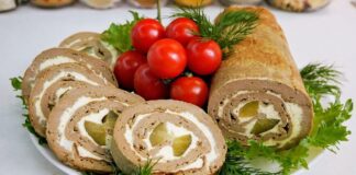 Кулінари розповіли, як приготувати печінковий рулет із сирно-часниковою начинкою