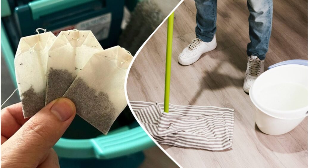 Чайну заварку заливаю окропом – і підлога вдома чиста по 2-3 тижні: такого блиску не буває навіть у готелях 