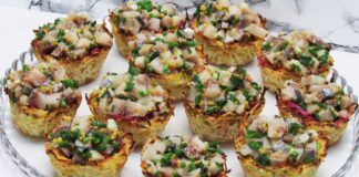 Кулінари розповіли, як приготувати картопляні кошики з оселедцем на Новий рік
