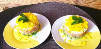 Як приготувати смачний салат із червоною рибою