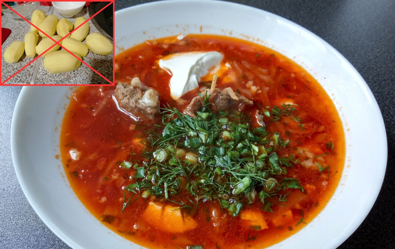 Як приготувати смачний борщ без картоплі