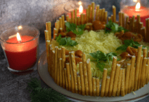 4 шари у роз’ємному кільці + соус з кропу – і салат “Огорожа” готовий: копчена курка робить його просто вау Експерти розповіли, як приготувати смачний салат для гостей