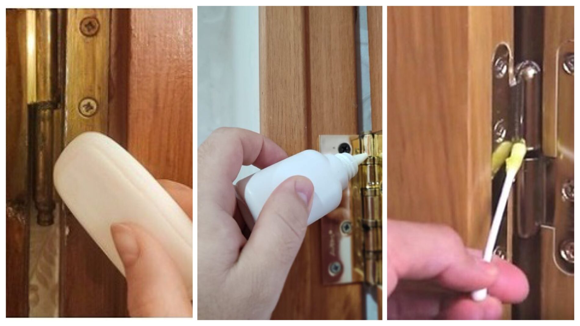 Господарі розповіли, як швидко полагодити петлі на дверях, які скриплять 