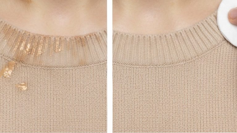 Господині розповіли, як вивести з одягу слід від тонального крему 