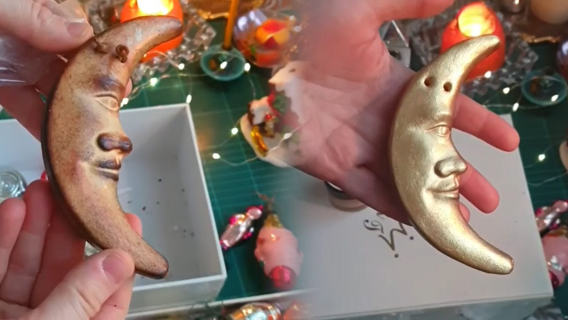 Господині показали, як можна відреставрувати старі новорічні іграшки 