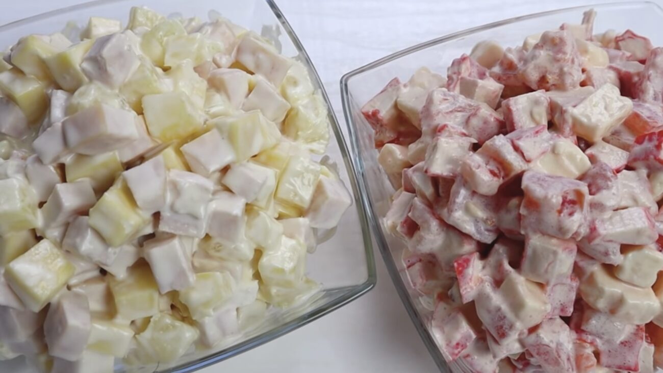 Господині розповіли, як приготувати смачний салат із трьох інгредієнтів Господині розповіли, як приготувати смачний салат із трьох інгредієнтів