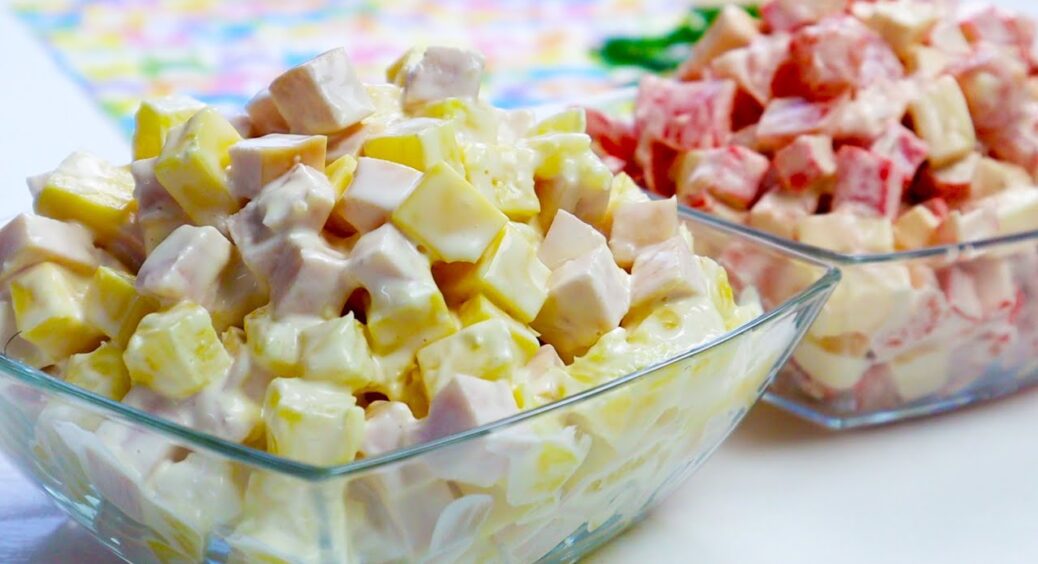 Даю шанс цьому рецепту з маминого зошита за 1993-й рік: салат “Копійчаний” з 3-х продуктів за 20 хвилин 