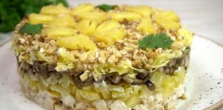 Господині розповіли, як приготувати смачний салат з ананасом 