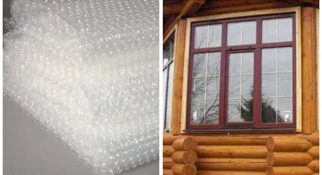 На дачі утеплюю вікна за 3 копійки, бо дме з усіх щілин: лайфхак із пухирчастою плівкою для української зими 