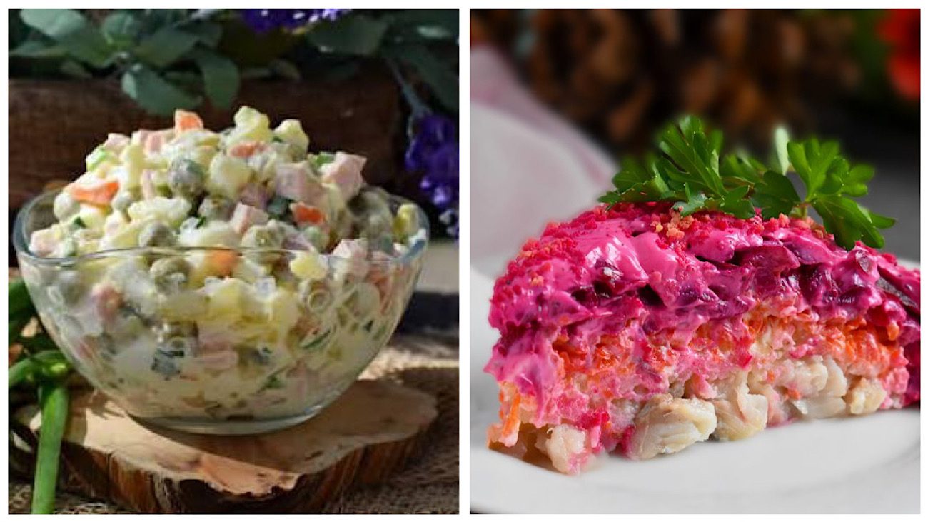 Кулінари сказали, як приготувати пісний салат Олівʼє без ковбаси та пісну Шубу 