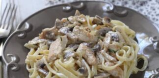 Кулінари назвали рецепт смачної пасти з куркою, грибами та сиром 