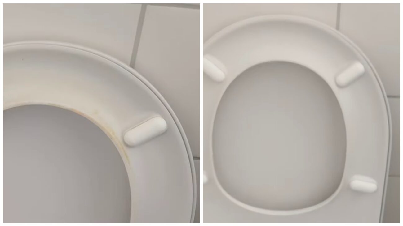 Господині розповіли, як почистити обідок унітаза від жовтих плям