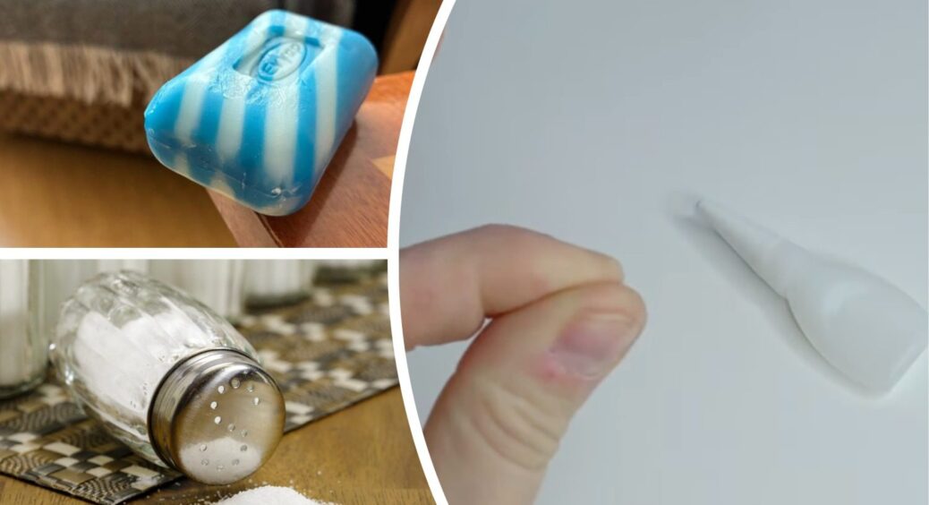 Відмила суперклей з пальців за 30 секунд без ацетону: працюючий дідівський трюк з милом і дрібкою солі 