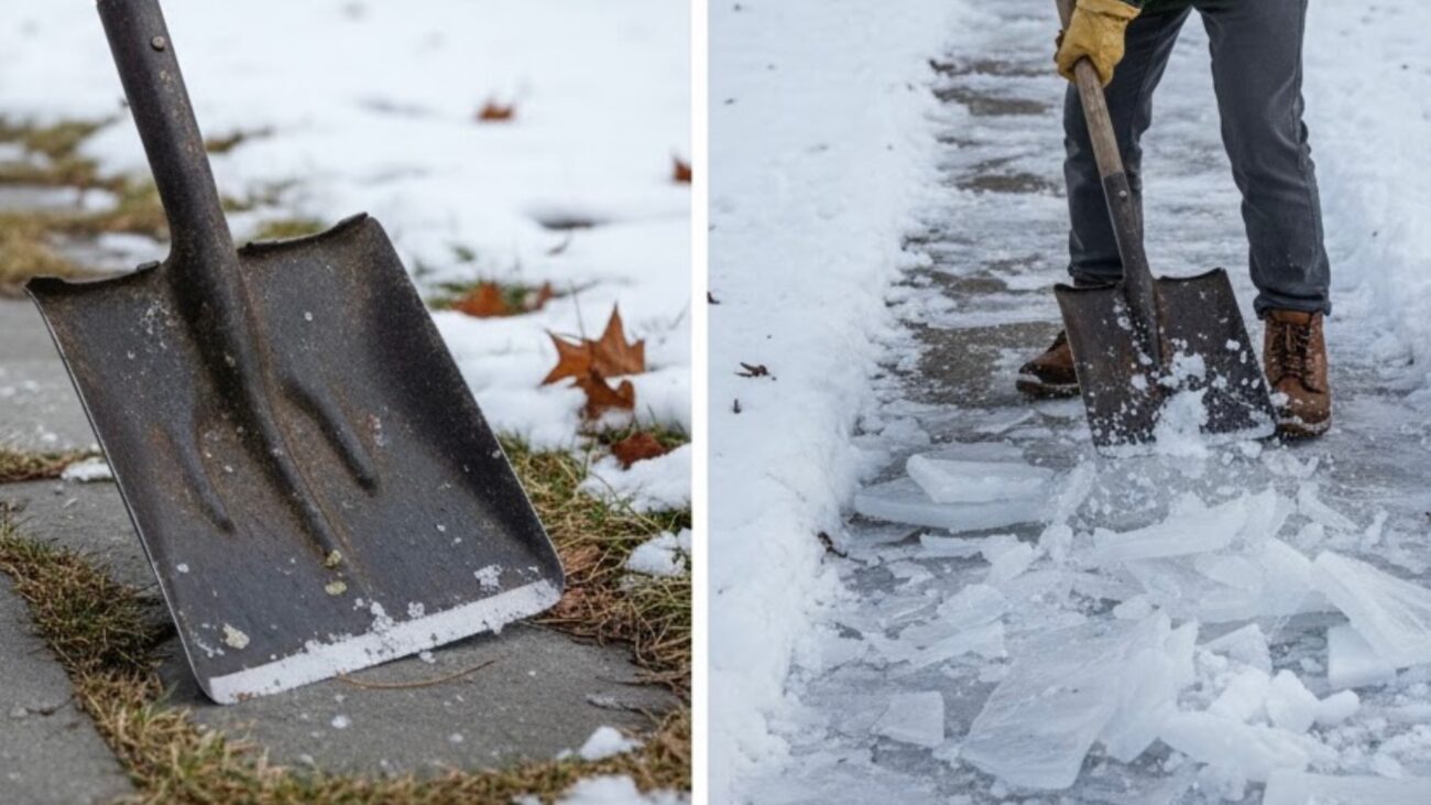 Господарі розповіли, як загострити лопату без спеціального точильного каменю