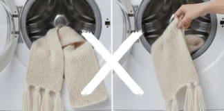 Господині розповіли, як привести до ладу вʼязані шарфи без пральної машинки 