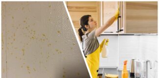 Господині розповіли, як очистити кухонні шафи від нальоту на жирних бризок 