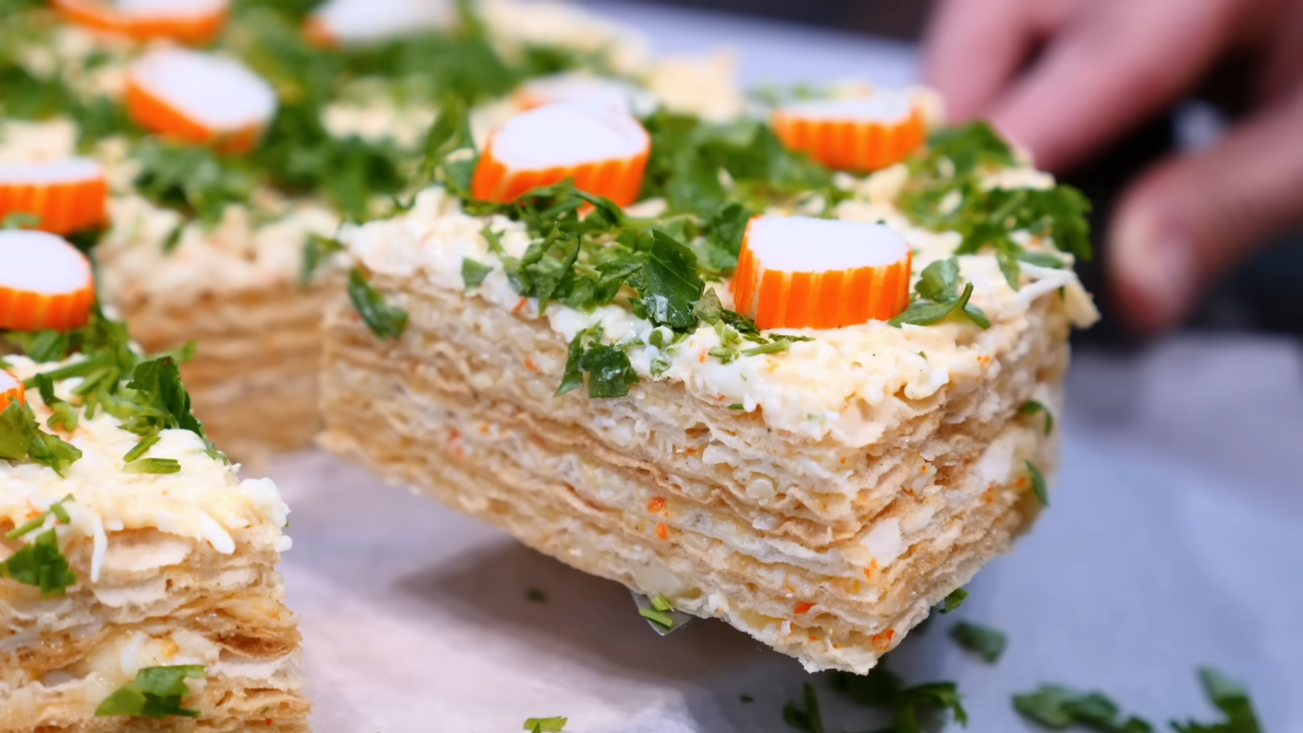 Експерти розповіли, як приготувати смачний закусочний торт 