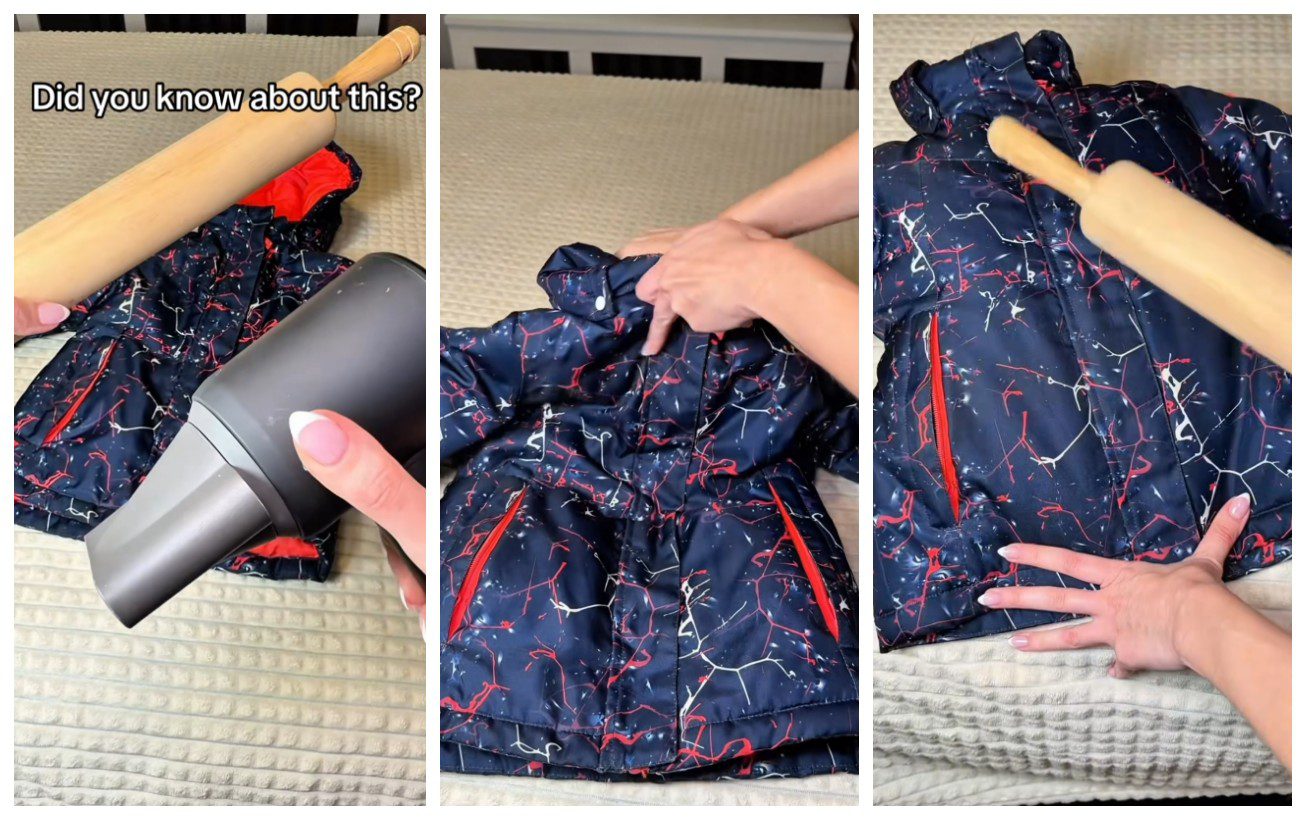 Як позбутись від грудочок у пуховику після прання