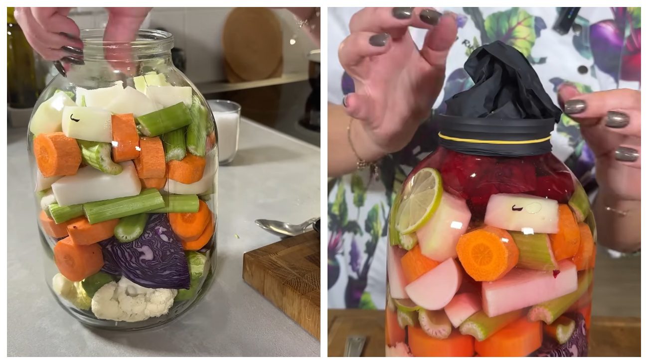 Кулінари поділилися рецептом ферментованих овочів