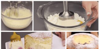 Як приготувати смачний десерт Вулкан із сиру