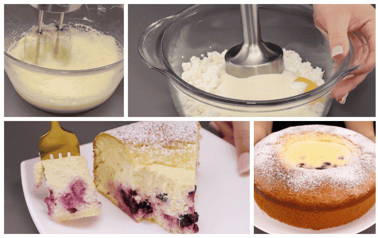 Як приготувати смачний десерт Вулкан із сиру