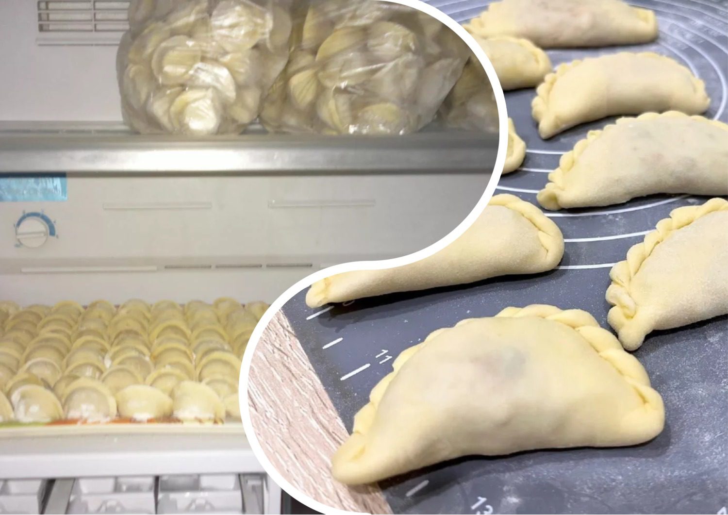 Скільки можна зберігати вареники та пельмені в морозилці