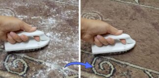 Як очистити жирну пляму на килимі