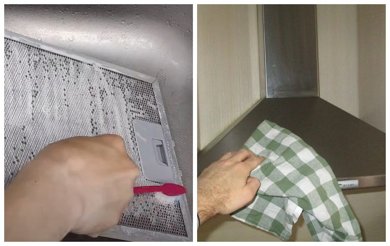 Як очистити витяжку від липкого жиру