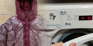 Як очистити пуховик від плям